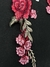 Par Aplique Flores Ramo Costura - Strass Botões e CIA | Customize suas roupas! 