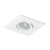Spot de embutir cuadrado PVC blanco