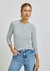 Blusa básica Hering feminina manga longa slim - Cia Store