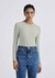 Imagem do Blusa básica Hering feminina manga longa slim