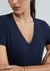 Blusa Básica Hering Feminina Slim Decote V 02tq na internet