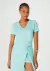 Blusa Básica Hering Feminina Slim Decote V 02tq