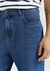 calça jeans básica masculina reta - azul h1wn na internet