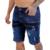 Bermuda Jeans Masculina Destroyed: Autenticidade - RAYMARLAY MODAS 