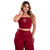 Calça Pantalona + Cropped Conjunto Feminino Red - loja online