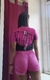 Calza Corta Push Up Morley Fucsia. - Doble A Sports