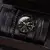 Imagem do Relógio de pulso masculino de quartzo, pulseira de couro marrom, relógio casua