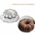 Forma para Bolo Pudim Suíça Decorada N°1 22x7,5cm Caparroz Aluminio