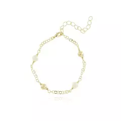 Pulseira De Pérolas E Bolinhas - comprar online