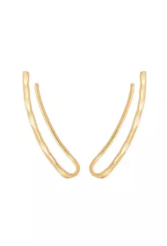 Brinco Ear Cuff Slim de Pressão no Ouro - comprar online