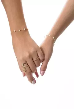 KIT de Pulseiras Mãe e Filha no Ouro - comprar online