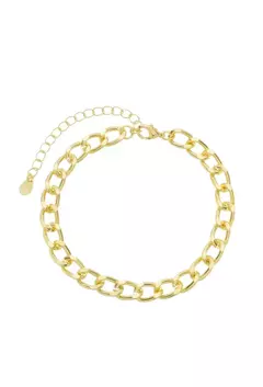 Pulseira Corrente de Elos no Ouro - comprar online