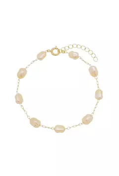 Pulseira de Pérolas no Ouro - comprar online