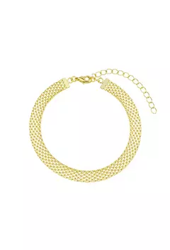 Pulseira de Malha Funaro no Ouro - comprar online