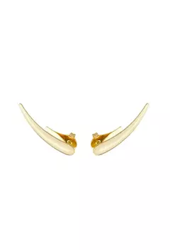 BrincoEar Cuff Minimalista Liso no Ouro - comprar online