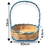 Cesta de Presente de Bambu Oval - - comprar online