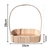 Cesta de Presente de Pinus Fechada - Oval - - comprar online