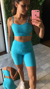 Conjunto Shorts Brocado