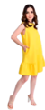 Vestido corto amarillo - comprar en línea