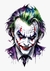 Camisa Personalizada t-shirt Coringa masculina de algodão. - comprar online