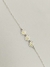 Pulseira 3 margaridas - Prata 925