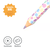 Lápis de Cor Big CIS ColorCis Multi Pastel - comprar online