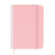 Caderneta 9 x 13 Sem Pauta CICERO - Rosa Pastel - We Love Papelaria | Organização e Criatividade