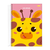 Caderno 1/8 JANDAIA 80 fls - Cute Animals / Girafa