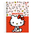 Caderno Universitário JANDAIA - Hello Kitty / Vermelho Poá