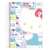 Caderno Universitário JANDAIA - Hello Kitty / Pastel Ribbons