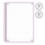 Caderno Universitário OXFORD 1 Matéria 80 fls - Lavanda Pastel - comprar online