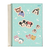 Caderno A5 JANDAIA 80 fls - Disney Yululun / Verde
