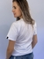 Camiseta T-Shirt Branca 100% Algodão Estampa Laranja Valansuelo na internet
