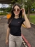 Baby Look MINI LOGO LARANJA - comprar online