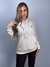 Moletom Feminino c/ Capuz Branco OFF Mini Logo Preto Valansuelo - Valansuelo Concept Brand