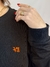 Moletom Blusão Feminino Preto Mini Logo Laranja Valansuelo - loja online