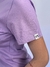 Camiseta T-Shirt Lilás 100% Algodão Estampado Branco Valansuelo - comprar online
