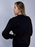 Moletom Blusão Feminino Preto Estampa Preta Valansuelo - Valansuelo Concept Brand