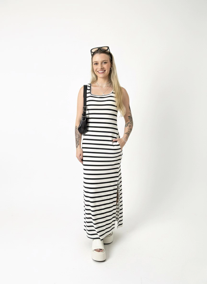 VESTIDO FREE - Preto