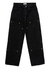 Pantalón negro recto double knee