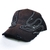 Gorra marrón/washed con relieves