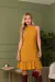 Vestido Crepe Curto Franzido - Miss Mary