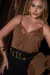 Blusa Ava Decote V Com Renda - comprar online