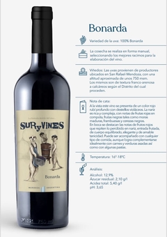 SURYVINES Bonarda 750 ml en internet