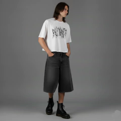 REMERA BOXY HOLYMONSTER WHITE - comprar online