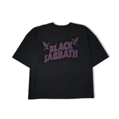 REMERA BOXY SABBATH HOLY-BLACK - comprar online