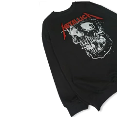 BUZO HOLY SKULL METALLICA - comprar online