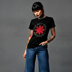 REMERA HOLY CLASS RED HOT BLACK