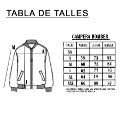 CAMPERA BOMBER BLACK en internet