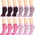 Kit 12 Pares de Meias Feminina Multicolor! - tudoemumclic